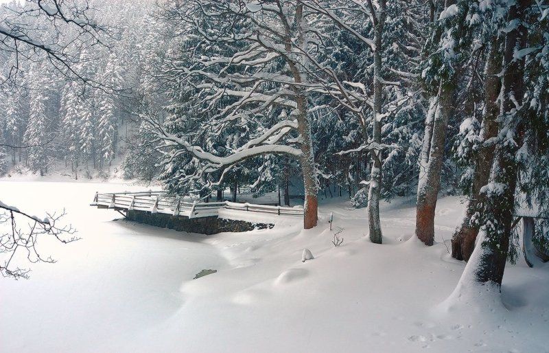 Зима на Синевире фото превью