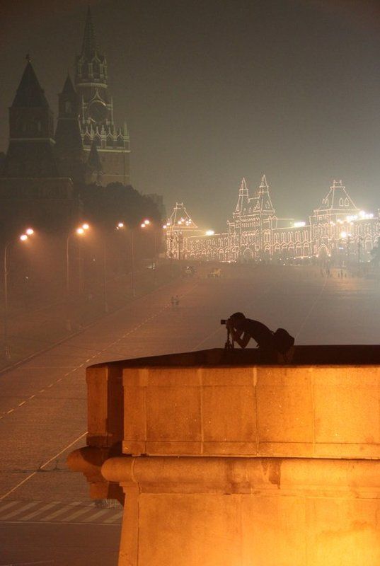 коллега, город, москва, фотограф, кремль Коллега фото превью