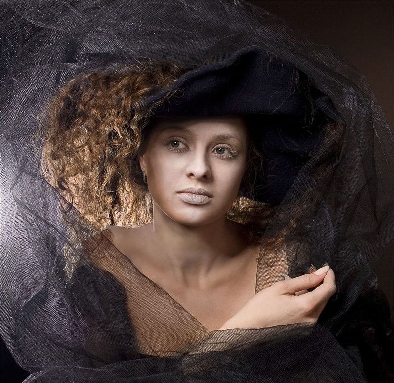 дама, вуаль, свет, студия Вуалевая.. фото превью