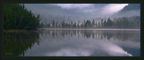 Утро на озере Пазарым