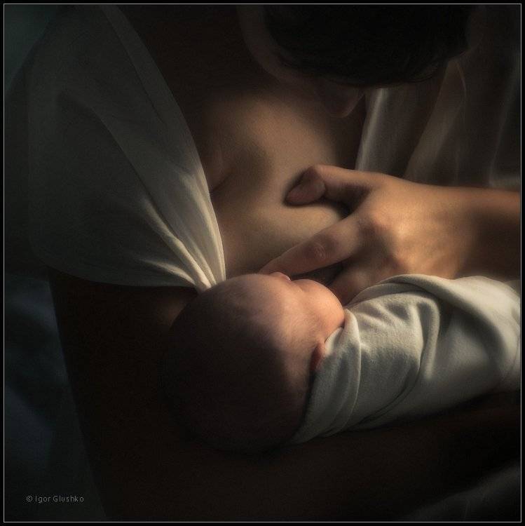 младенец, мать, ребенок, Игорь Глушко