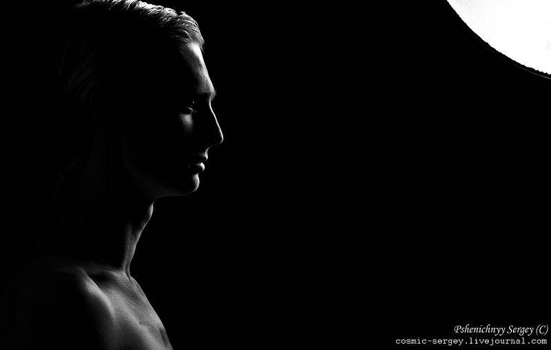 boy, light, dark, portrait,, Сергей