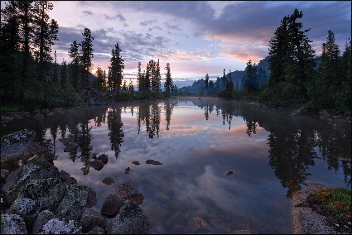 сибирь, западный саян, ергаки, оз. лазурное., Михаил Мигушин