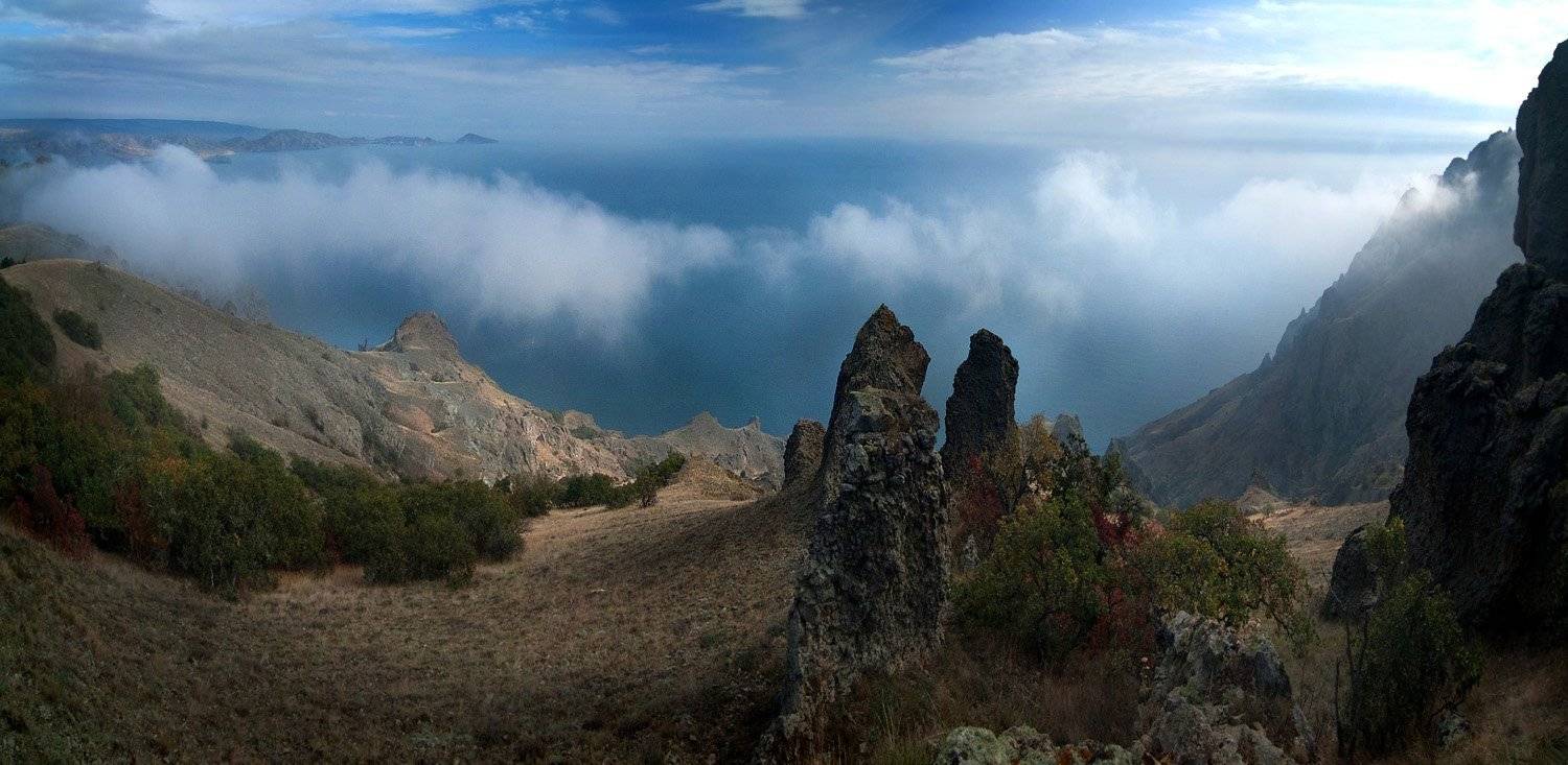 крым, море, облака, карадаг, коктебель, Anastasia Aymilios