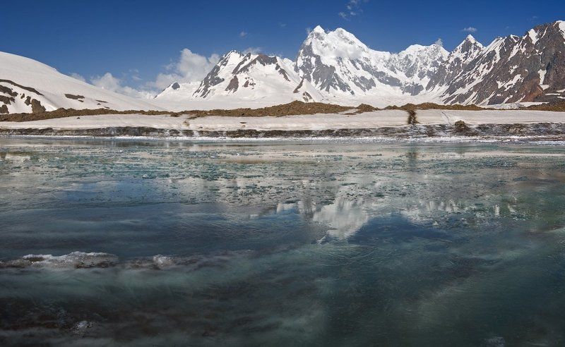памир, поход, ледник федченко, гмс, озеро Такой разный Памир фото превью