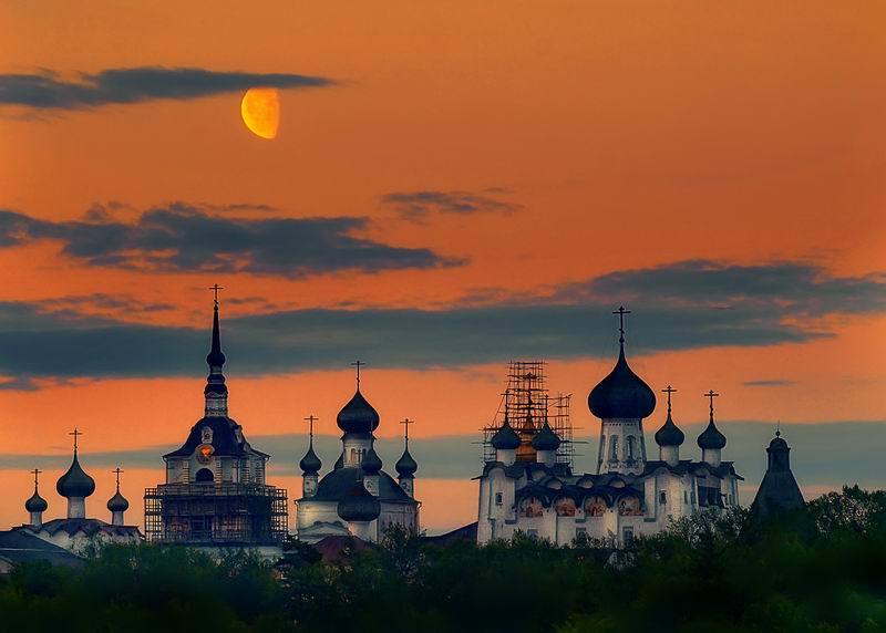 красный вечер фото превью