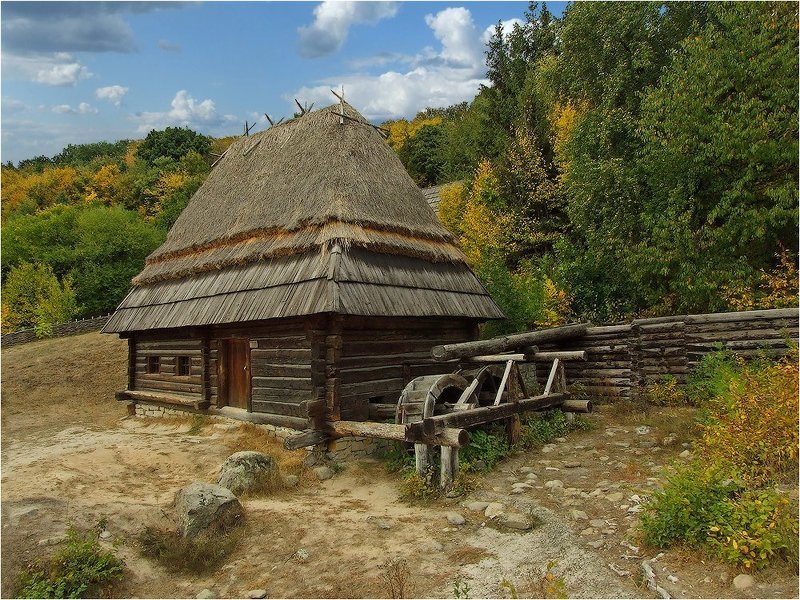 Старая мельница фото превью