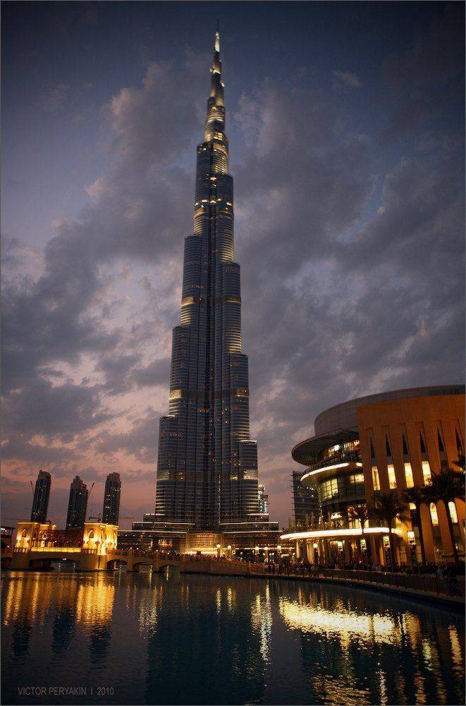 бурдж халиф, небоскреб, дубай, архитектура, Виктор Перякин