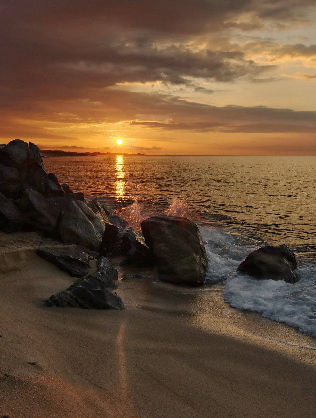 море, рассвет, Людмила Прокофьева