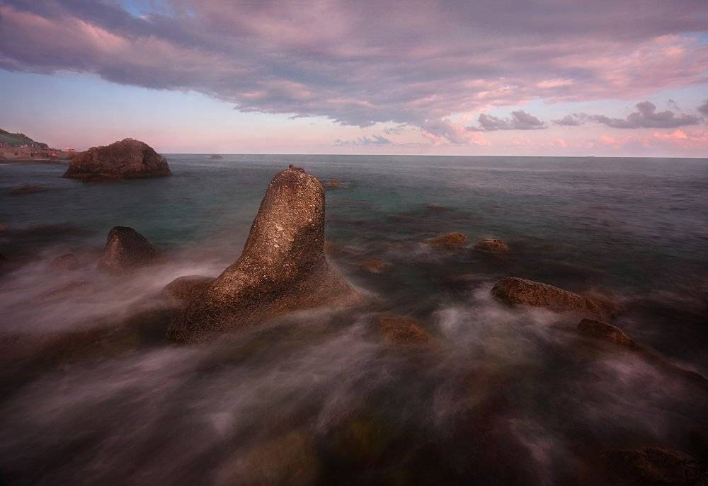 море. волны, лето, крым. вечер, Петриченко Валерий