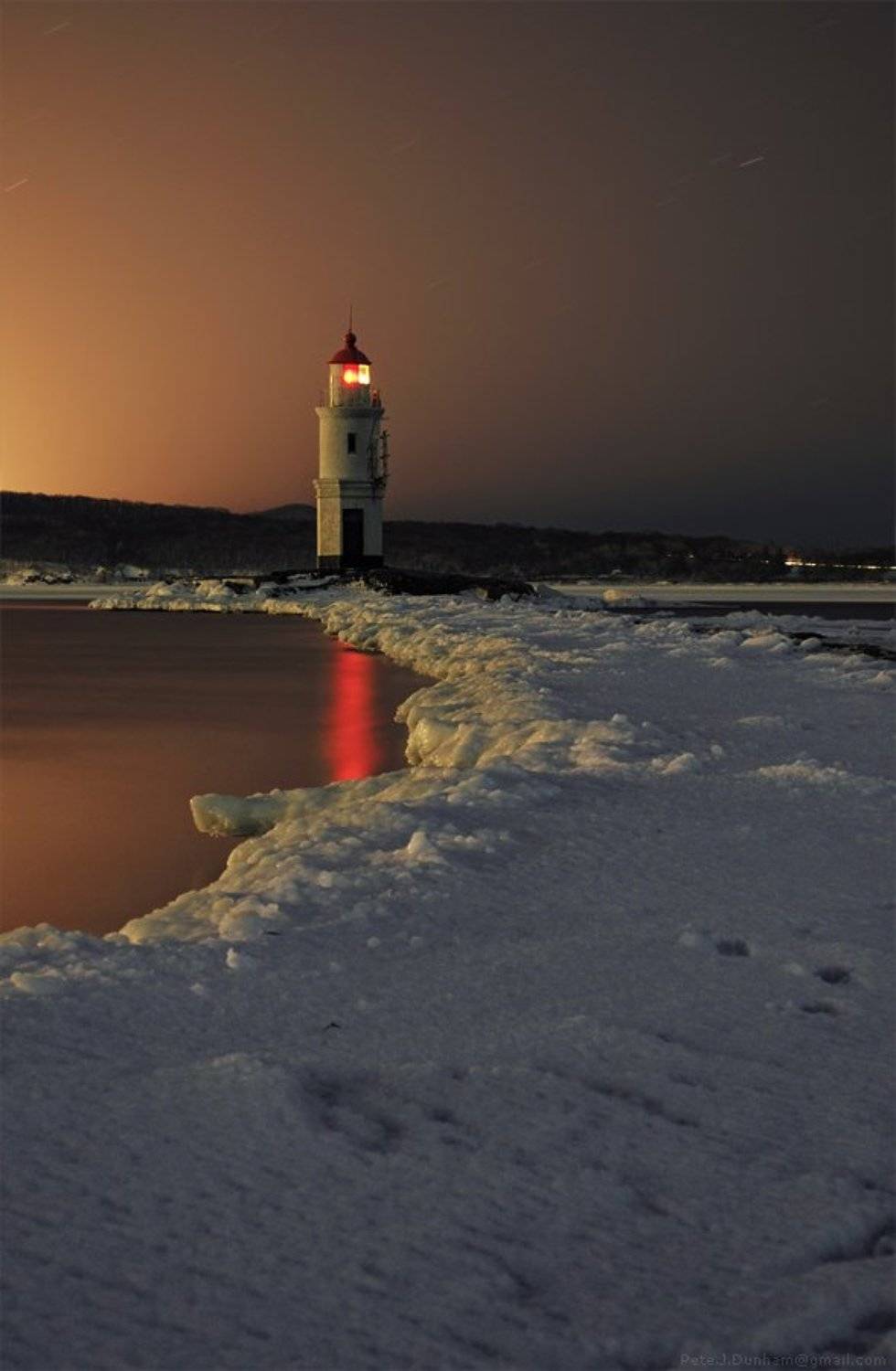 владивосток, токаревский, маяк, токаревская, кошка, коса, эгершельд, ночь, свет, Александр Коновалов