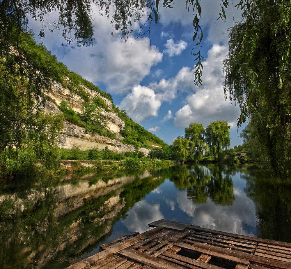 вода, горы, крым, лето, мангуп, небо, Петриченко Валерий