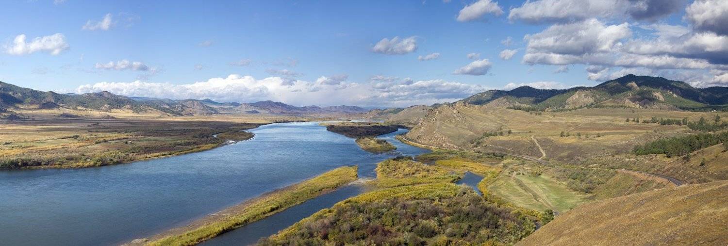 путешествие, бурятия, пейзаж, панорама, осень, уда, спящий, лев, Y.S.