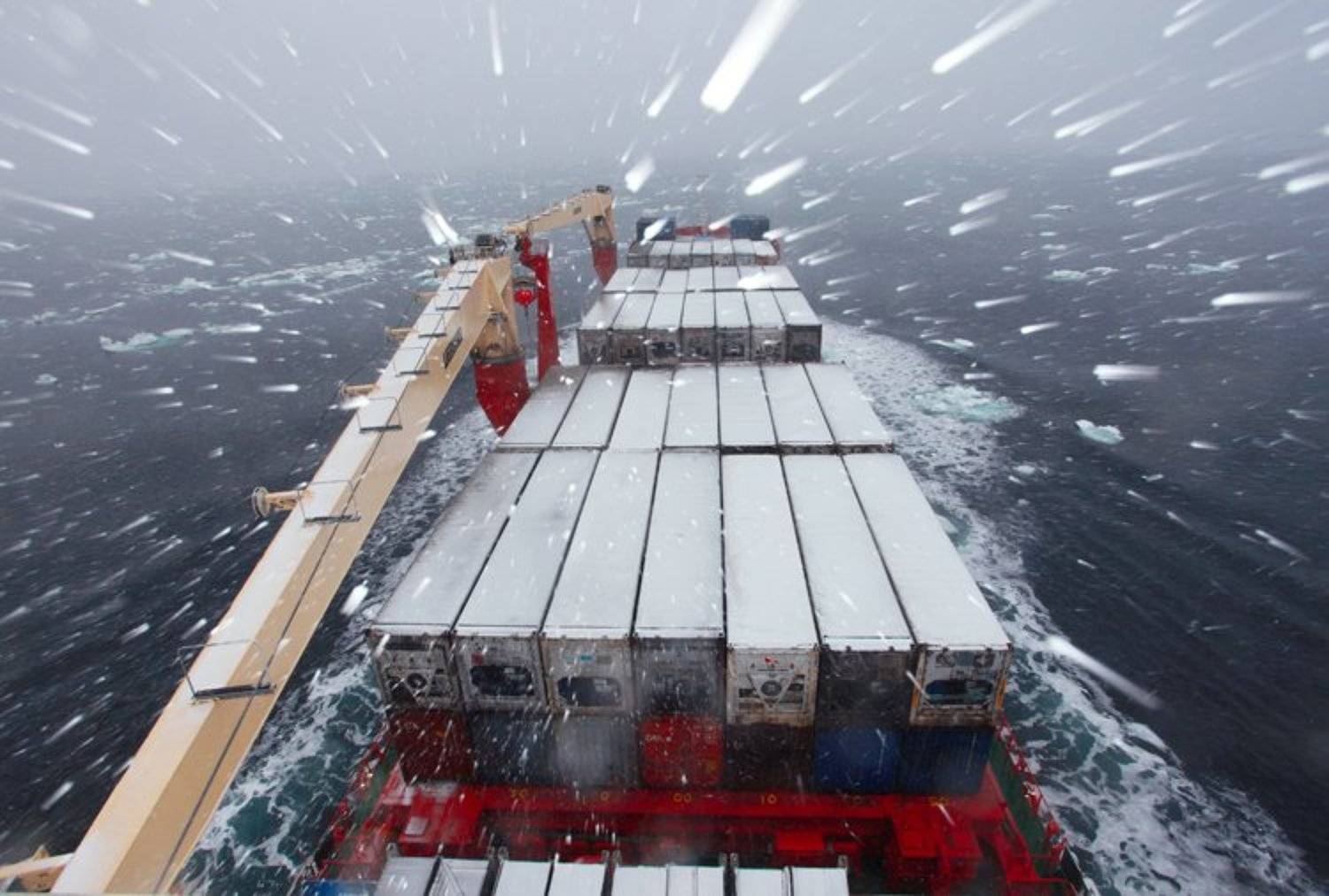 снегопад, надежда, карское море, Leonid Shvarts