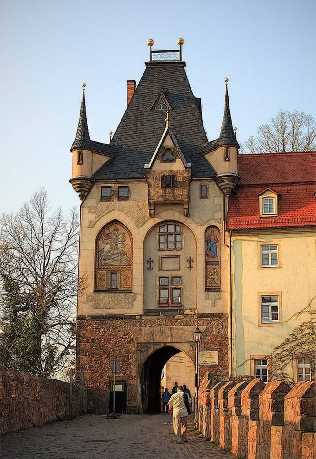 foto liubos, meissen, германия, вход в замок альбрехтсбург, Любовь Селиванова