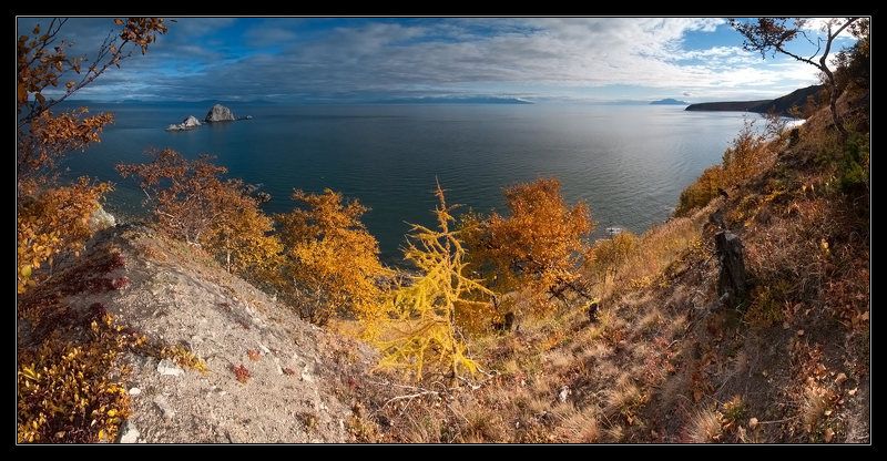 магадан, мыс восточный, море, острова, камни Три Брата фото превью