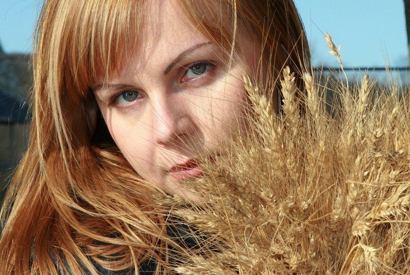 осенний портрет фото превью