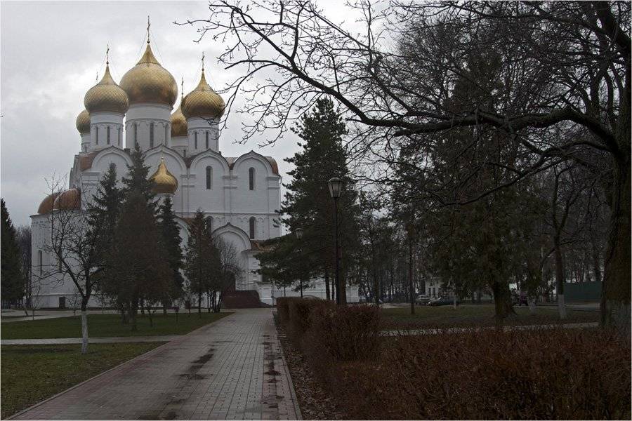 город,ярославль,осень,утро,городские пейзажи., СПИРИДОНОВ НИКОЛАЙ