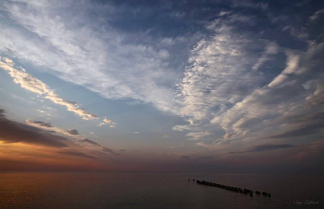 закат,балтика,море, пейзаж, Зоя Лаптева