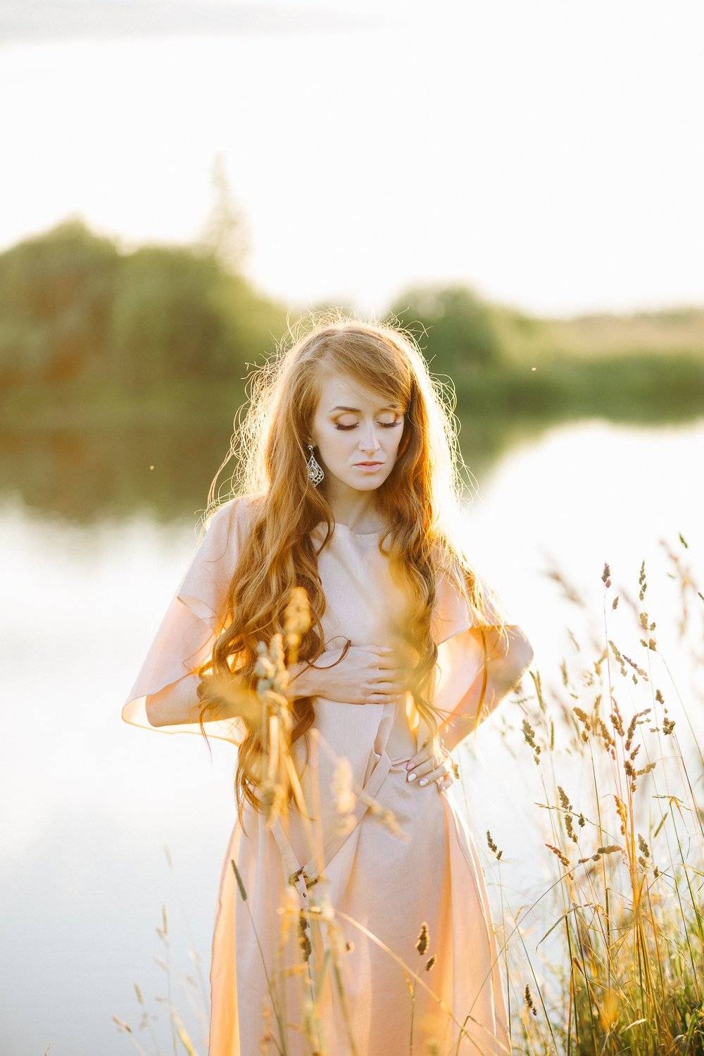 girl, portrait, redhead, redhair, sony, mirrorless, sunset, summer, Кирилл Соколов