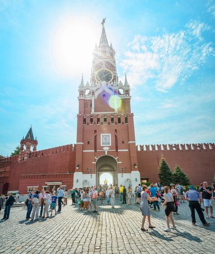 Летняя прогулка по Красной площади.