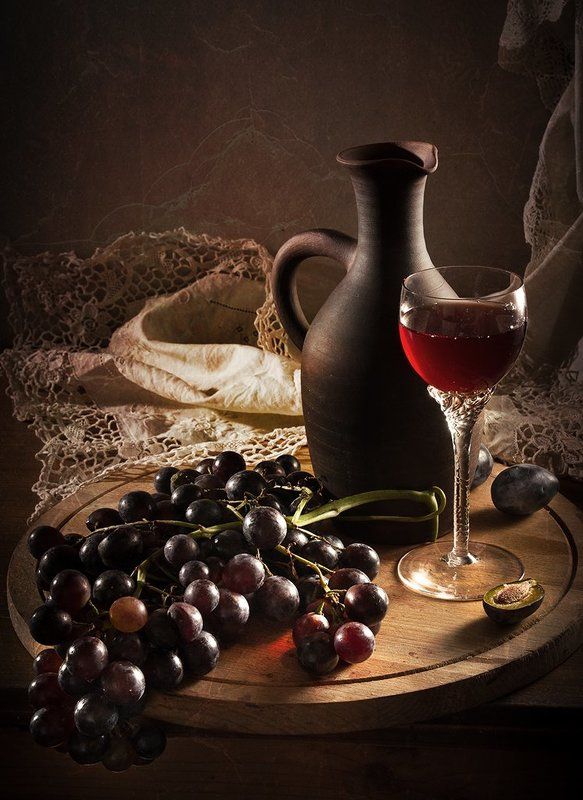 Красный виноград фото превью