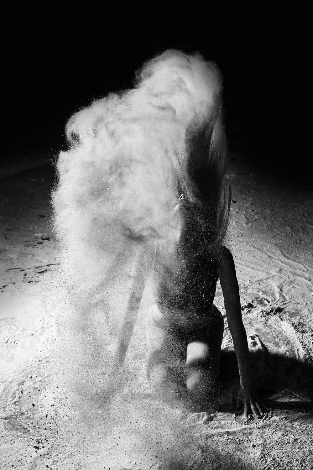 гимнастка, пыль, импульсный свет, мука, один источник, не стидия, Вадим Миронов