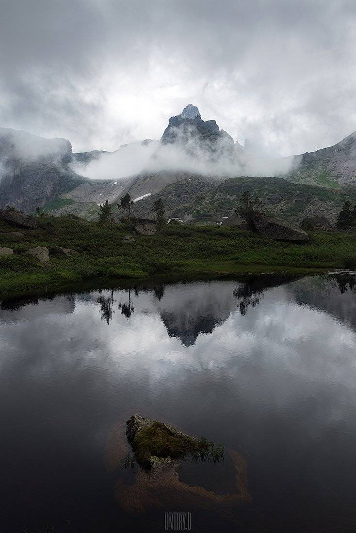 ергаки, пейзаж, горы, россия, облака,, Дмитрий Доронин