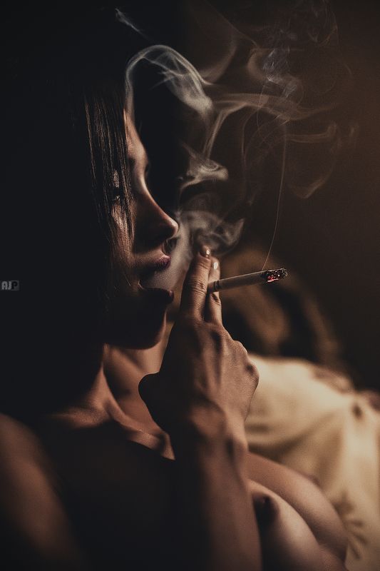 sexy, body, light, model, nude, art, boudoir, erotic, smoke Smoke фото превью