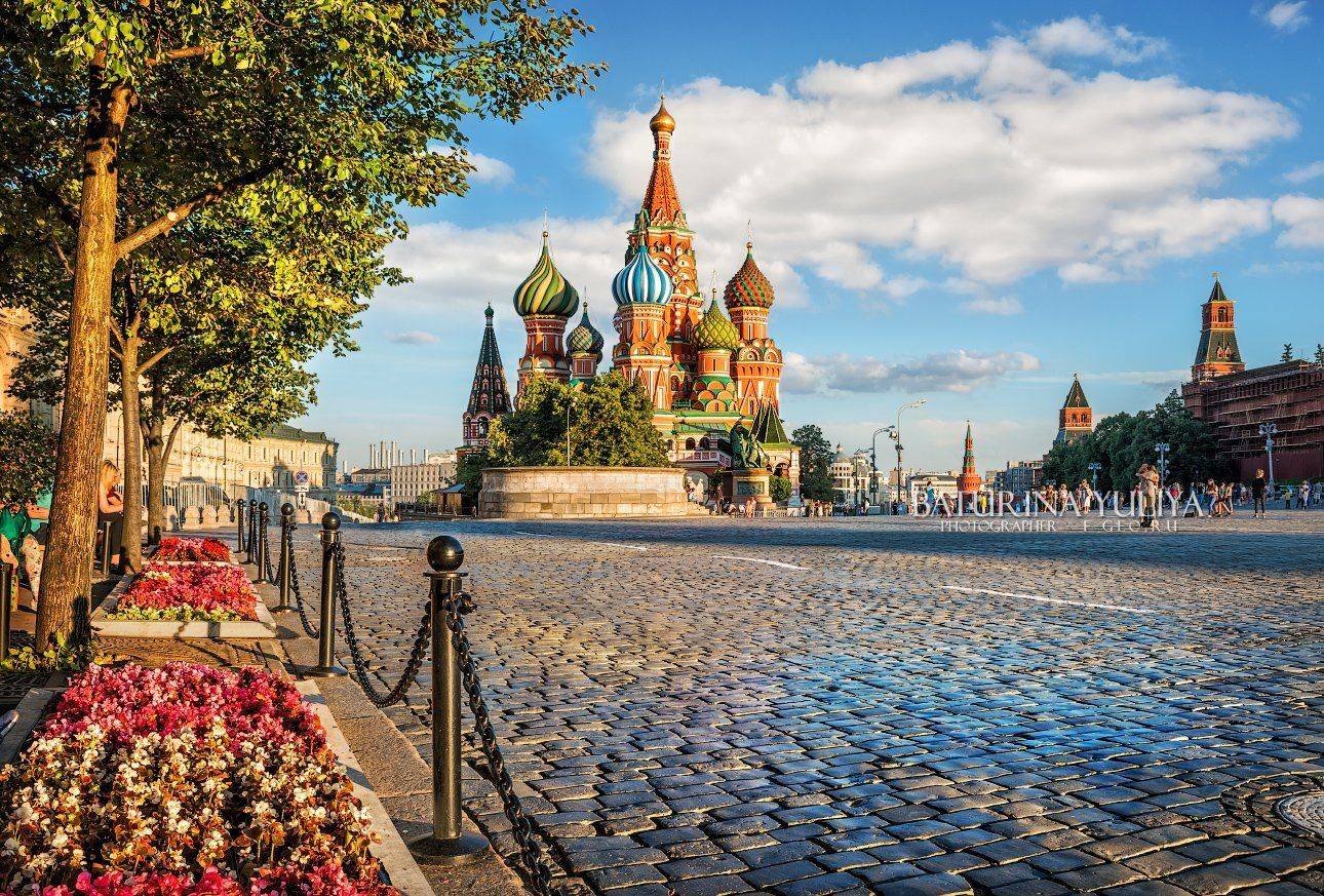 Москва, Красная Площадь, Кремль, Собор Василия Блаженного, Юлия Батурина