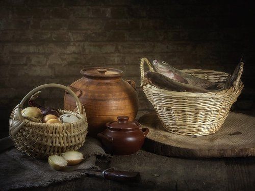 Рыбный натюрморт