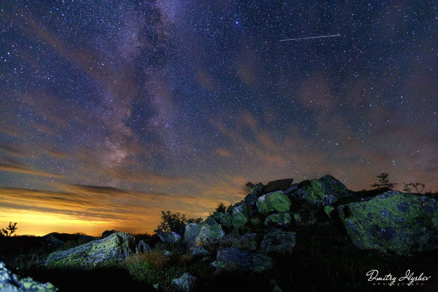 ночная съемка, ночной пейзаж, таганай, россия, урал, млечный путь, звезды, курумник, пейзаж, Dmitry Ilyshev