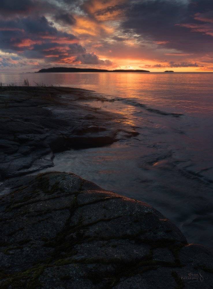 валаам, карелия, острова, ладога, ладожское озеро, рассвет, Степаненко Ольга