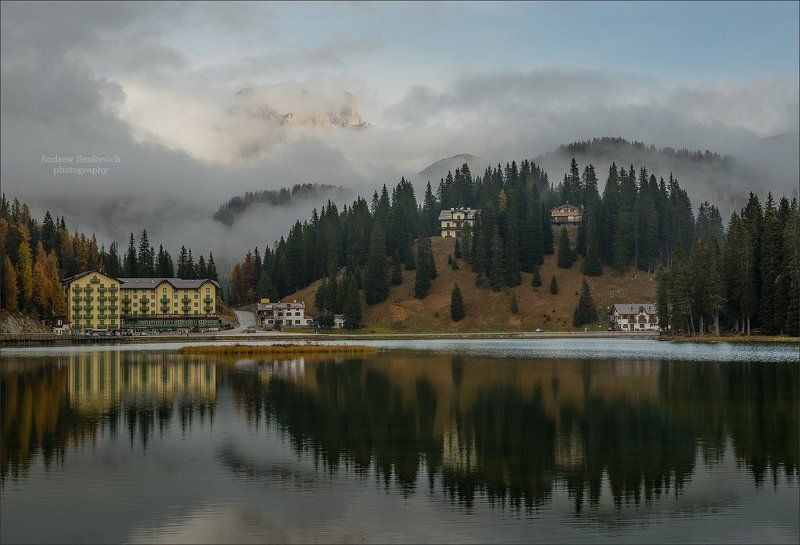 Мизурина, Доломиты, Misurina, Dolomites, Tre Cime Мизуринская идиллия фото превью