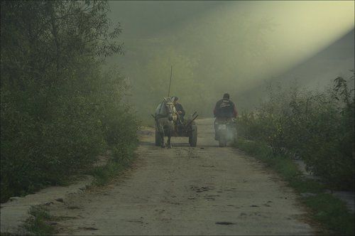Утреннее движение