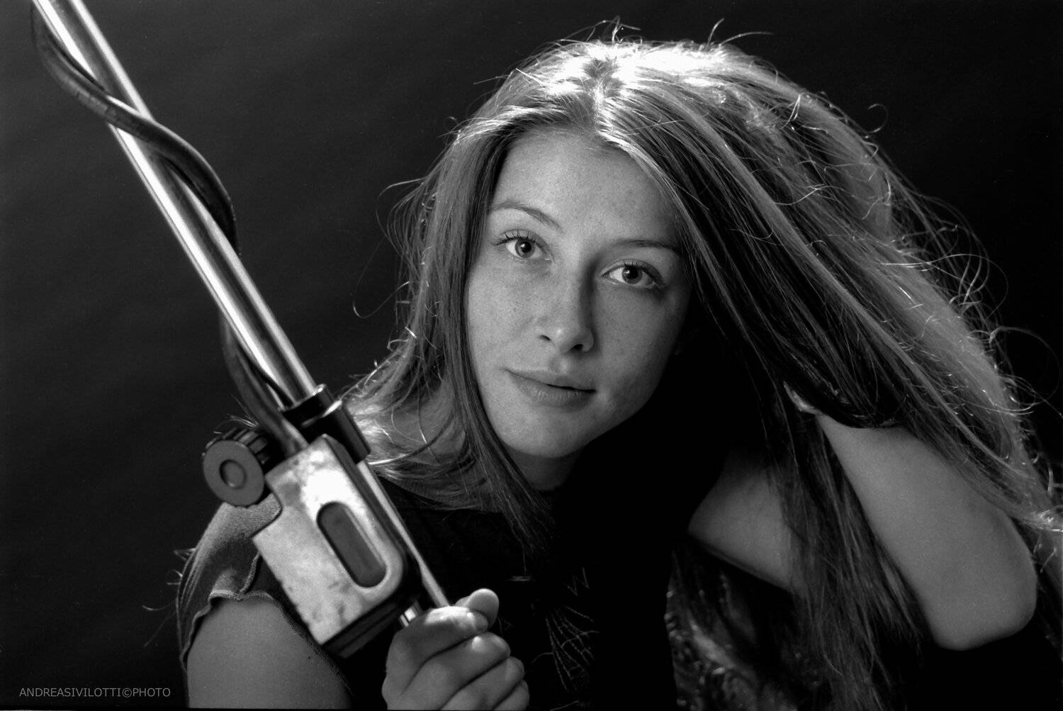 Portrait Photo Photography Ritratto Model Fashion Moda Girl Woman Italy B&W, Андреа Сивилотти