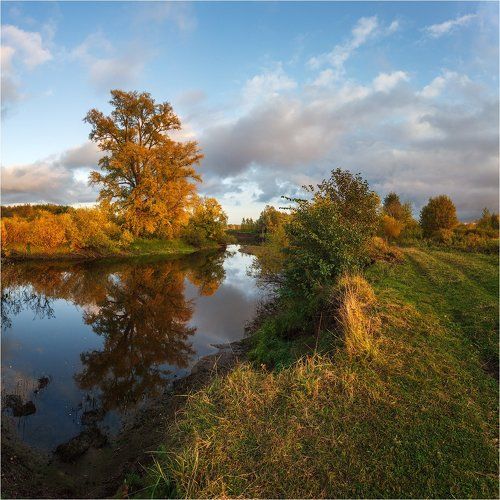 Золотая осень на Ласьве.