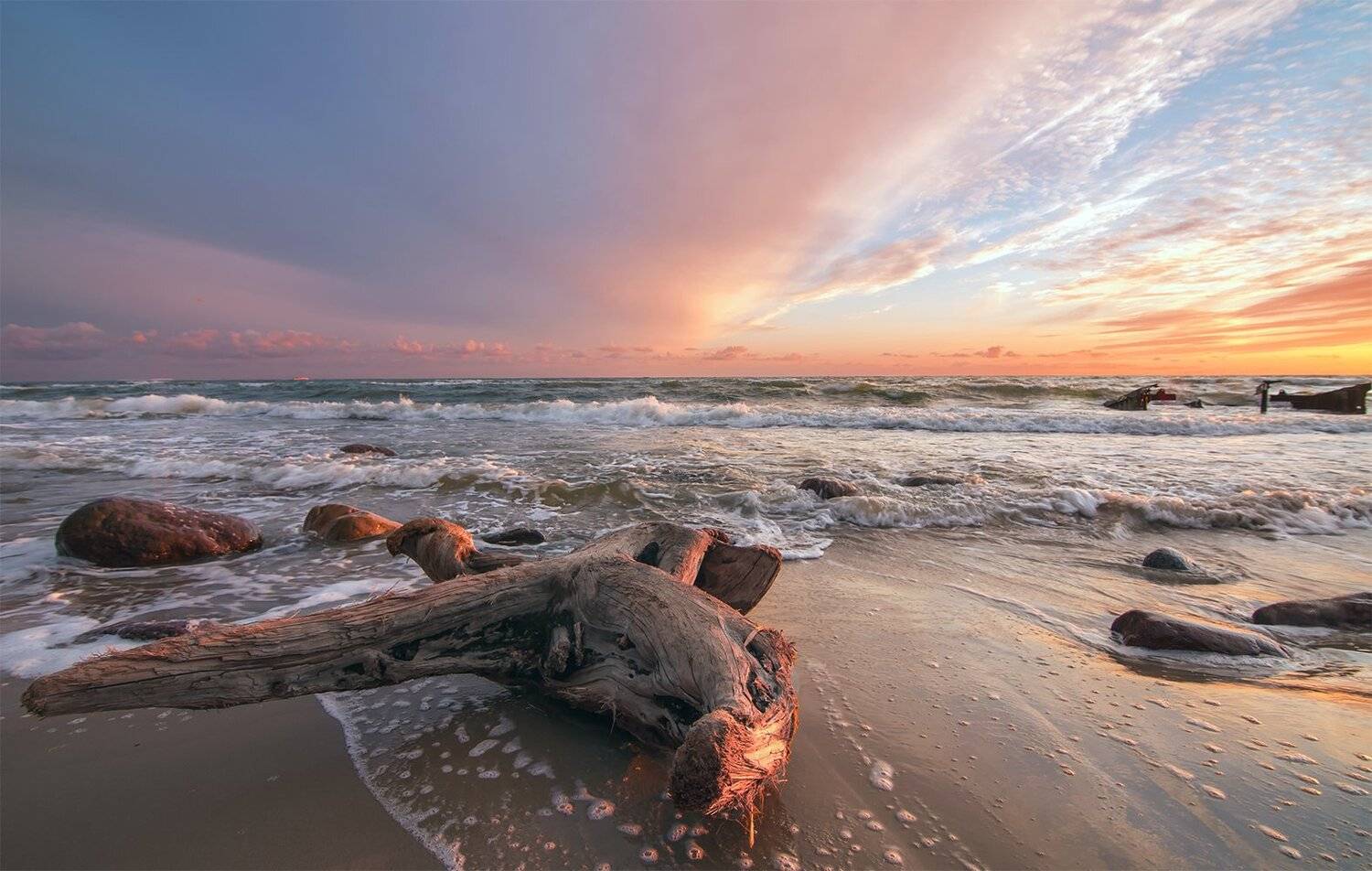 sunset,sea,sky,colors, Daiva Cirtautė