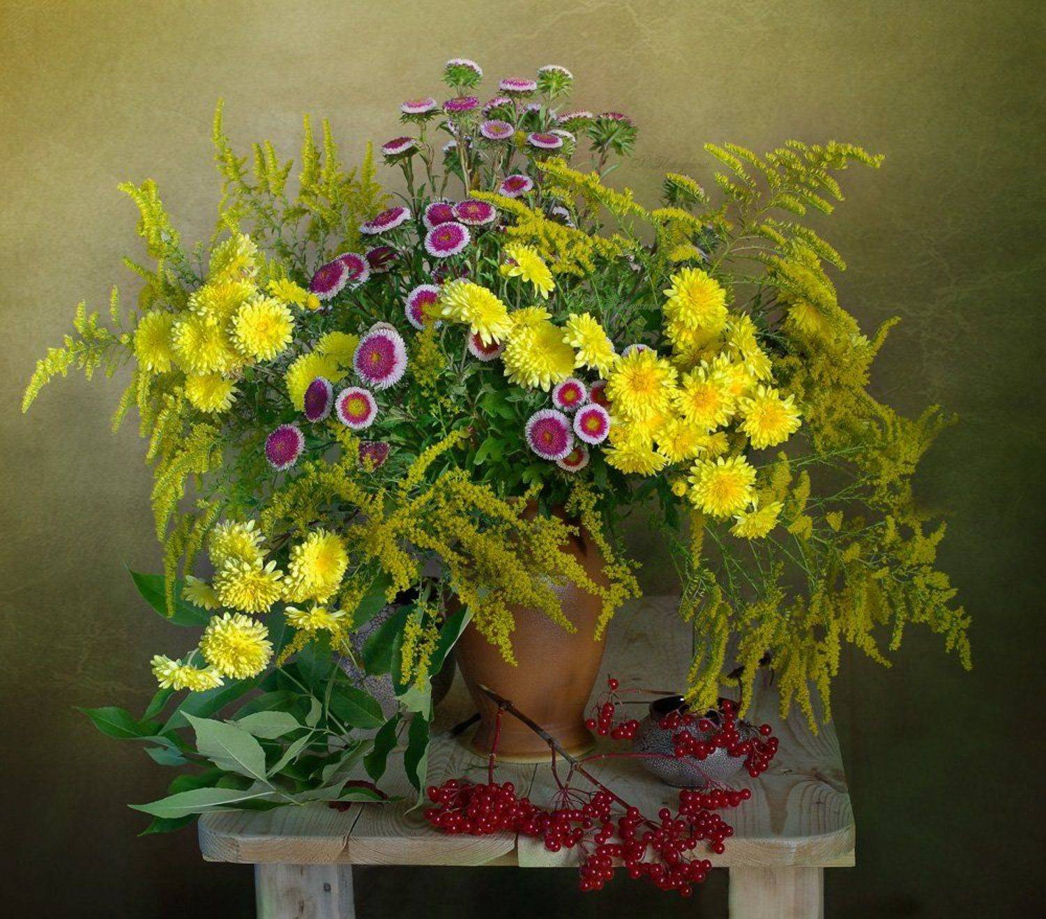 осень,цветы, вера павлухина,натюрморт,, Вера Павлухина