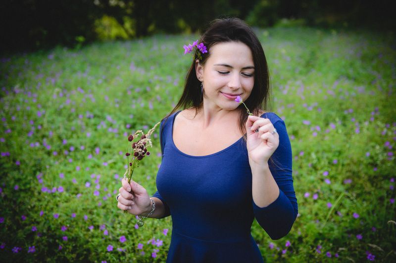 Girl, portrait Andrea фото превью