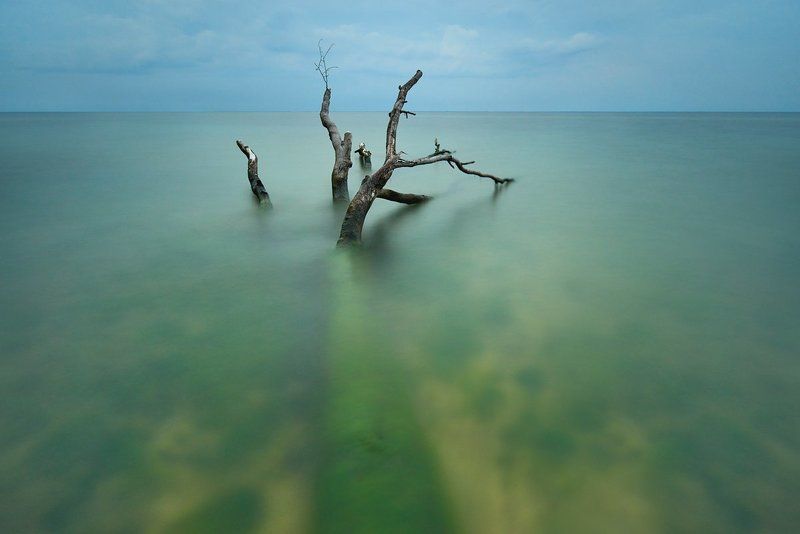 After a storm in the Baltic Sea фото превью