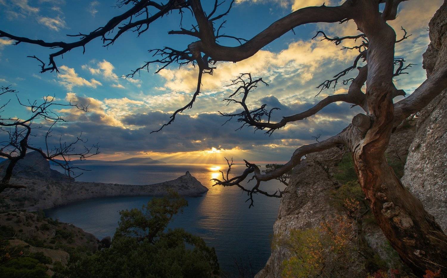 крым, crimea, черное, море, новый, свет, судак, меганом, рассвет, утро, Владимир Карпухин