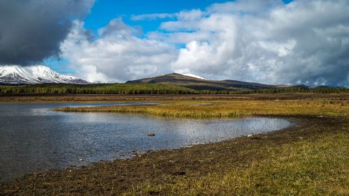 Озеро Караколь...Горный Алтай.