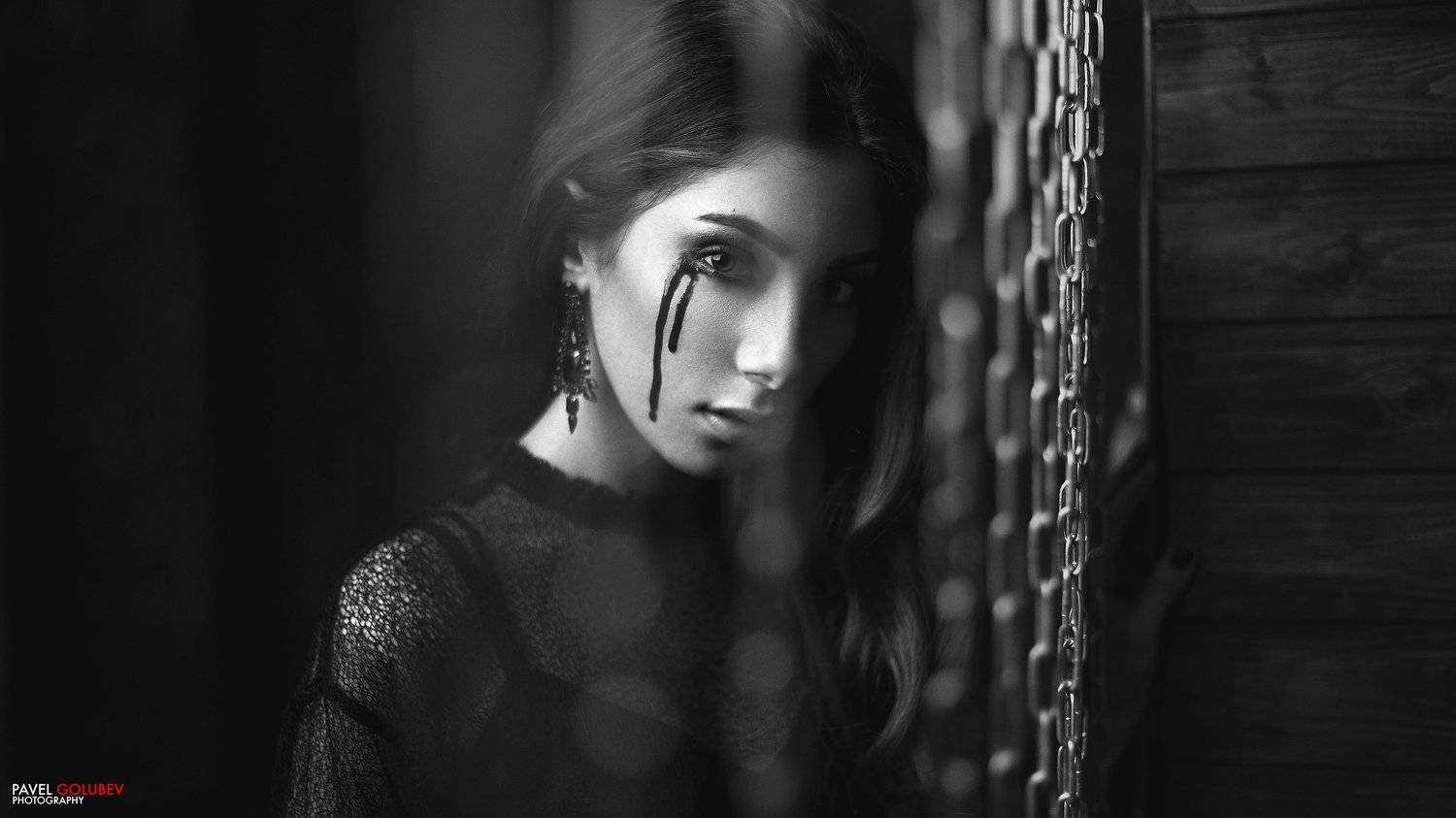 golubevphoto, dark, bw, monochrome, tears, blood, chain, petersburg, spb, спб, питер, петербург, Павел Голубев