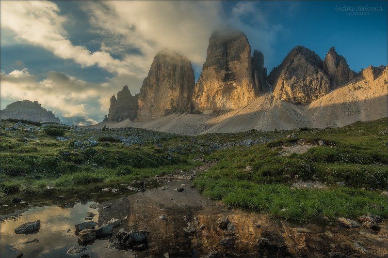 tre cime di lavaredo, dolomites, italy, sunrize, горы, рассвет, доломиты Хроника одного рассвета :) фото превью
