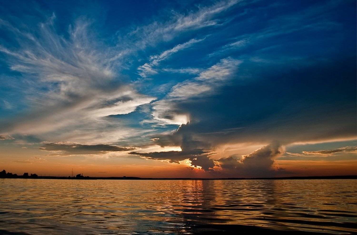 вода,закат,солнце,отражение,море,небо,минск, Володя Демидчик