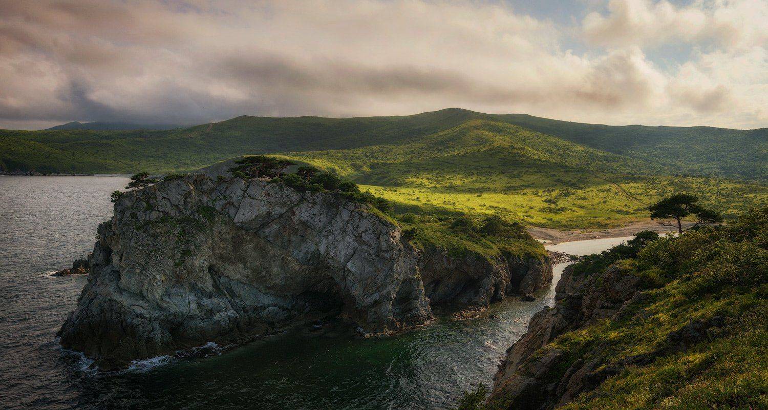 приморский край, заповедник, рассвет, море, солнце, Сорокин Алексей
