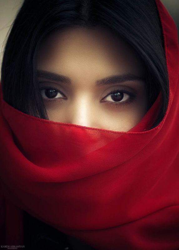karen abramyan, portrait,girl,art,fashion,eyes Carthage фото превью
