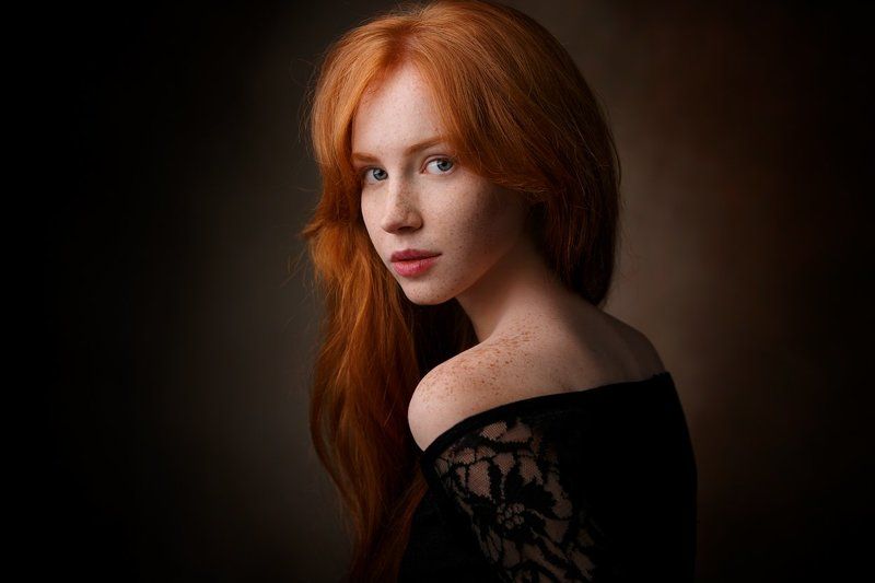 девушка, портрет, картина Анна фото превью