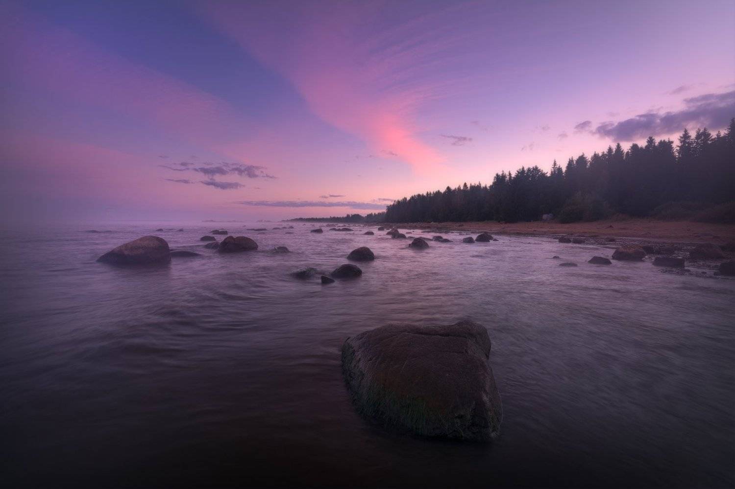 рассвет, утро, туман, пейзаж, рыбинское водохранилище, пейзажная съемка, фототуризм, фототурывыходногодня, Жмак Евгений